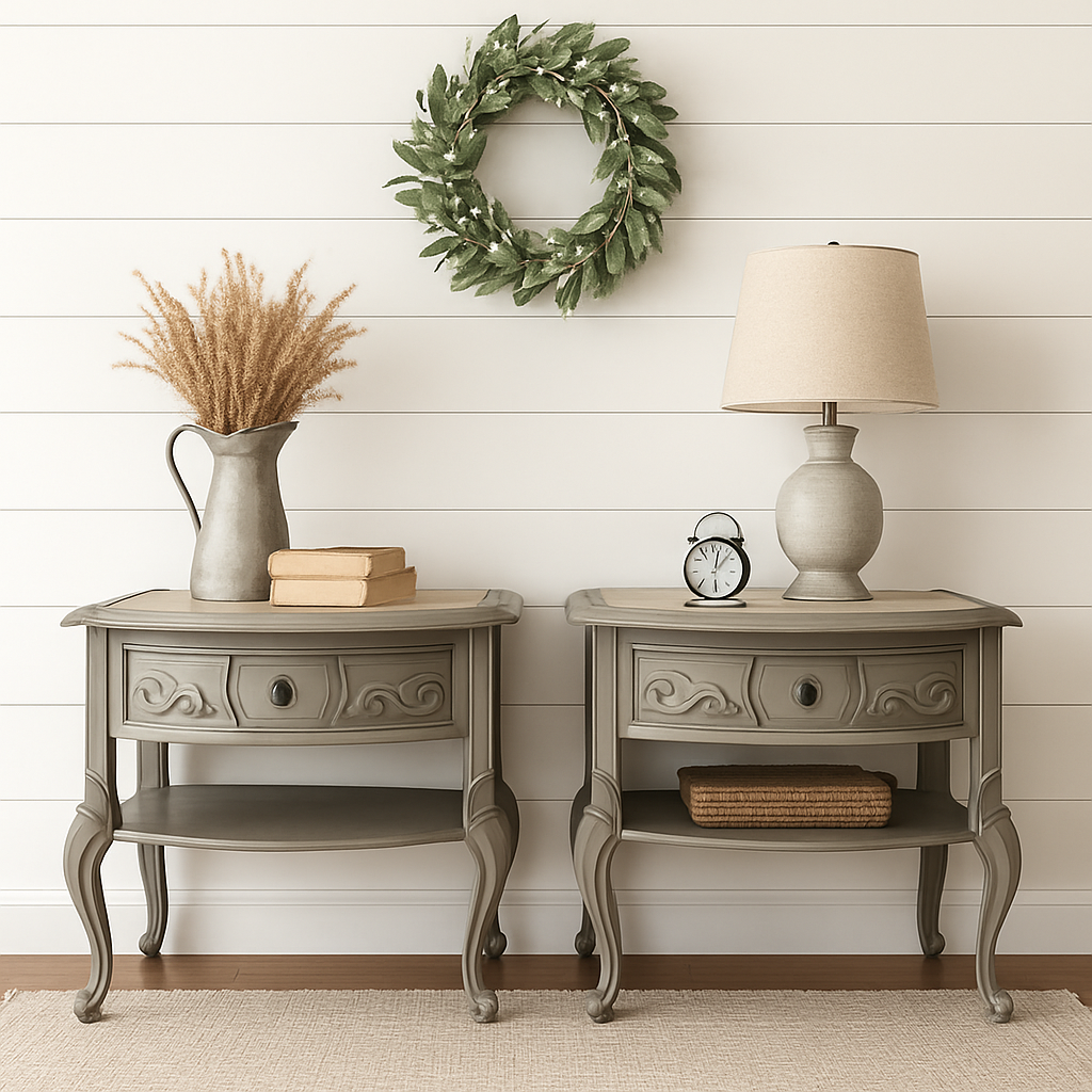 Pair of French Provencal Side Tables
