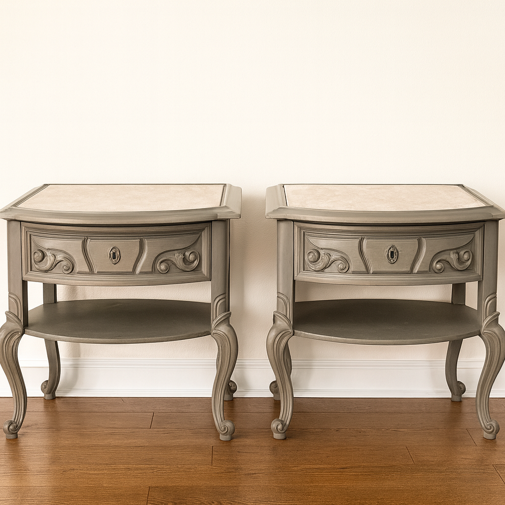 Pair of French Provencal Side Tables